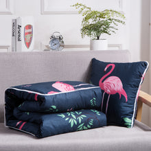 Load image into Gallery viewer, flamingo couch pillow throw pillow
