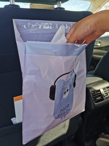 EASY STICK-ON DISPOSABLE TRASH BAG FOR CAR OFFICE KITCHEN BATHROOM